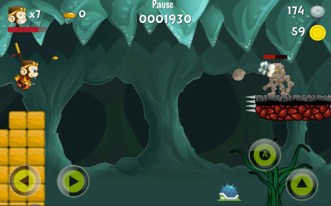 Kong Hero – Platformer Complete Unity Game Template — screenshot 5