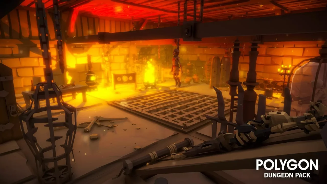 POLYGON Dungeons - Low Poly 3D Art by Synty — screenshot 5