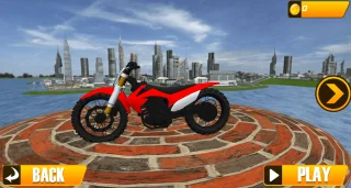 Well of Death Mega Stunt Bike Rider