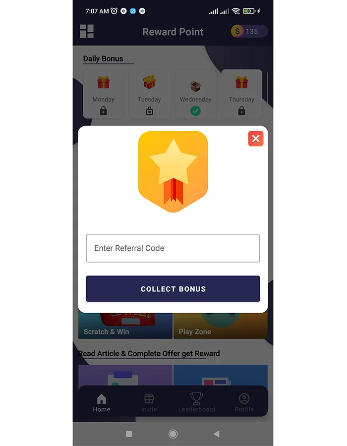Ready to Publish Reward Point - HTML Games + Custom Offerwall App — screenshot 1
