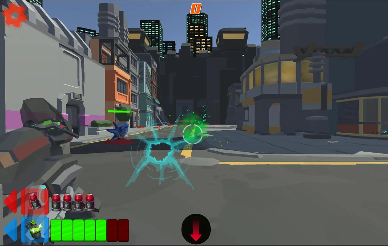 ROBOTS Attack Zombies — screenshot 2