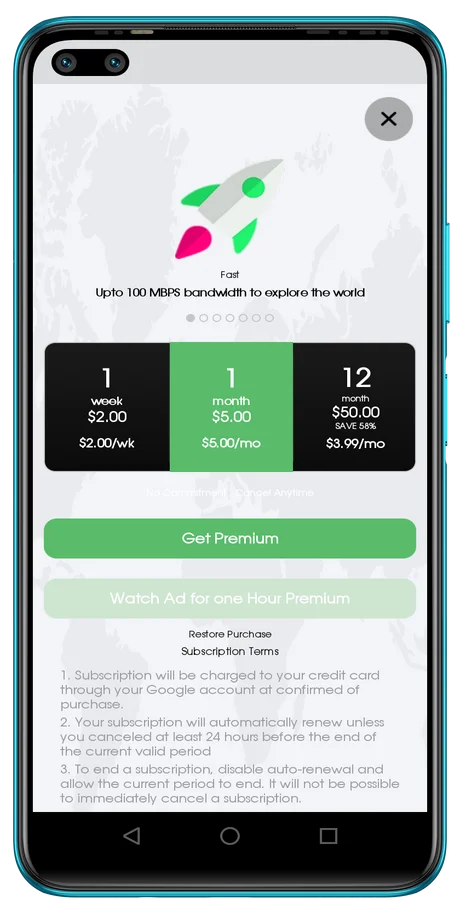One VPN - With Admin Panel and Multi Protocol VPN App — screenshot 5