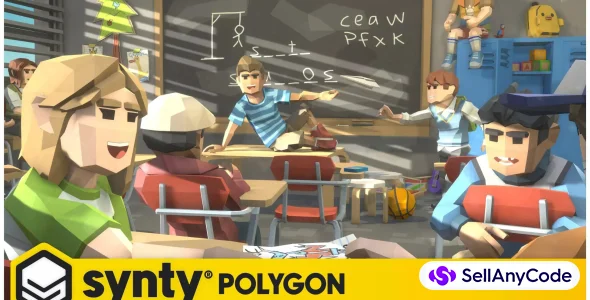 POLYGON Kids - Low Poly 3D Art by Synty