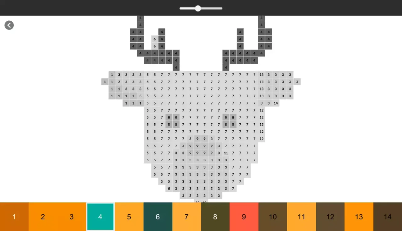 Pixel Art Color by Number — screenshot 2