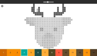 Pixel Art Color by Number