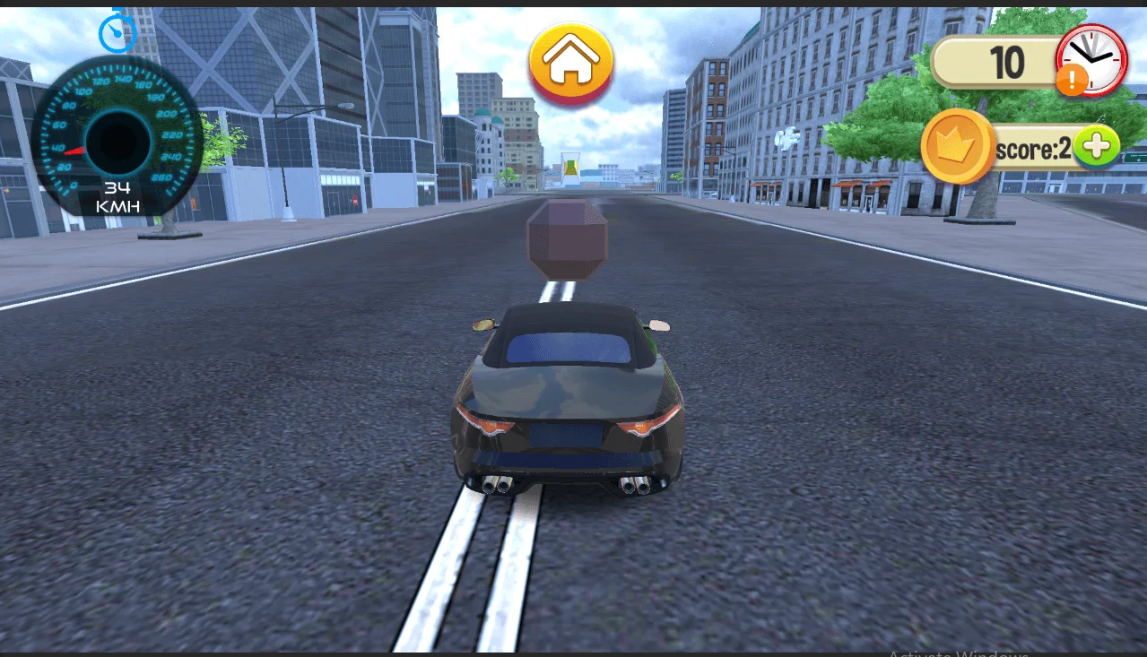 City Car Driver: Street Racing Game 64BIT Source Code — screenshot 5