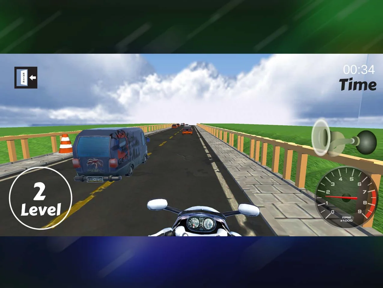 Unreal Moto Rider - AdMob | Unity | Firebase — screenshot 5