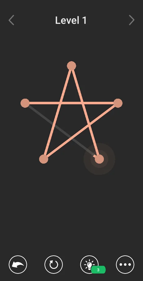 Single Line (Unity Game+AdMob+iOS+Android) — screenshot 1