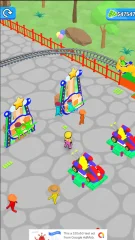Awesome Park Idle Game 3D Unity Source Code