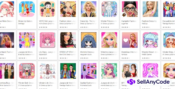 36 Unity Source Code Dress Up Pro