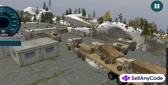 Army Vehicle Transporting Unity 2021.3