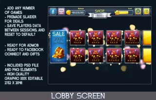 MK - Modern Suits Slot Asset