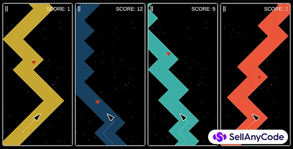 Zig Zag - Unity Game for Android and iOS