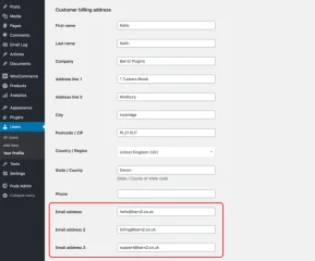 Barn2 WooCommerce Multiple Email Recipients
