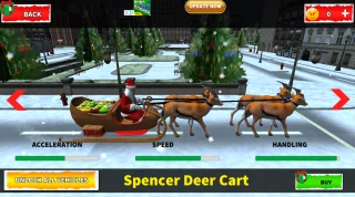 Christmas Santa Rush Gift Delivery