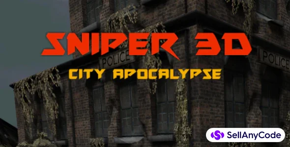 Sniper 3D: City Apocalypse (Unity3D Game + AdMob Ads) — cover