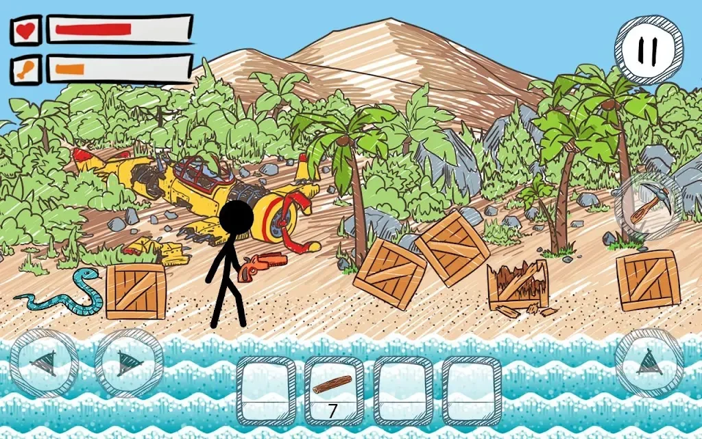 Stickman Craft Survival Simula — screenshot 10