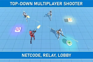 Multiplayer Top-Down Shooter Template