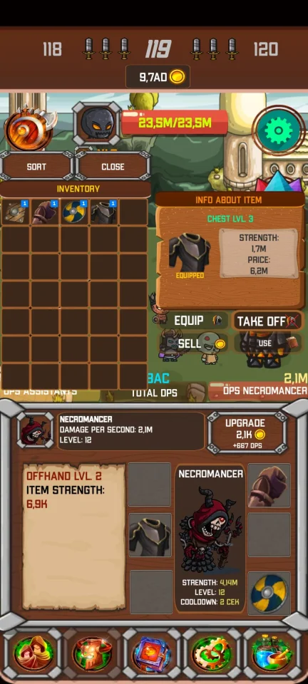 Idle RPG — screenshot 3