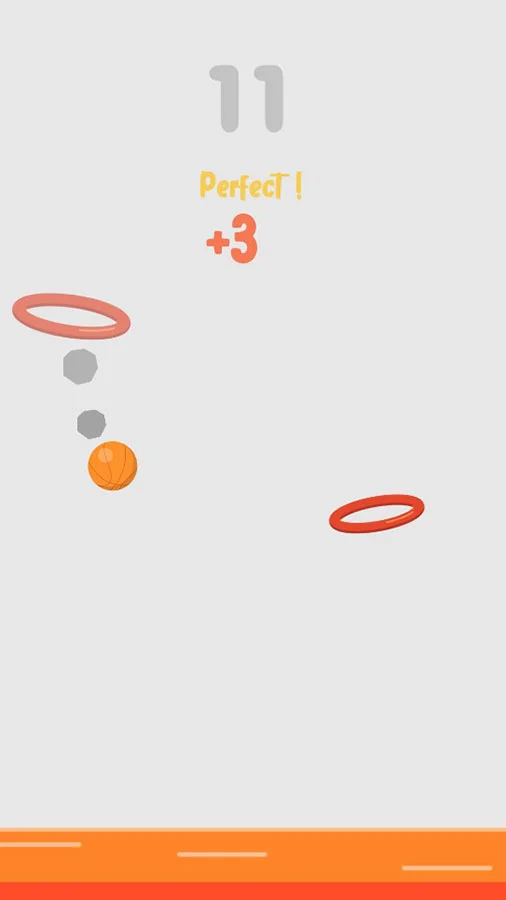Flappy Dunk Unity Game with AdMob Ads — screenshot 3