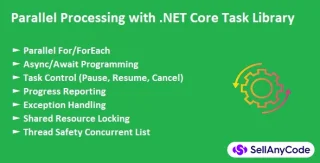 Efficient Parallel Processing Using .NET Core 7 Task Library