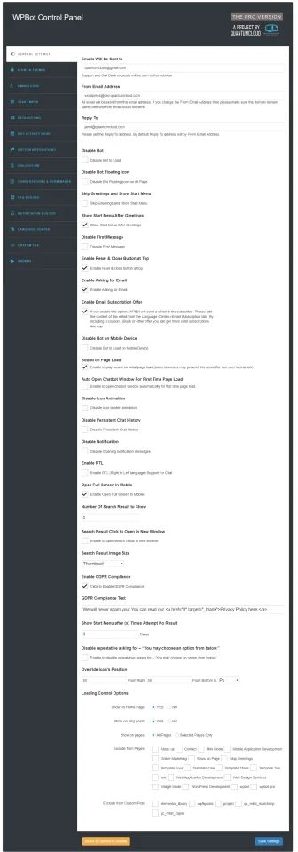 ChatBot for WordPress — screenshot 2