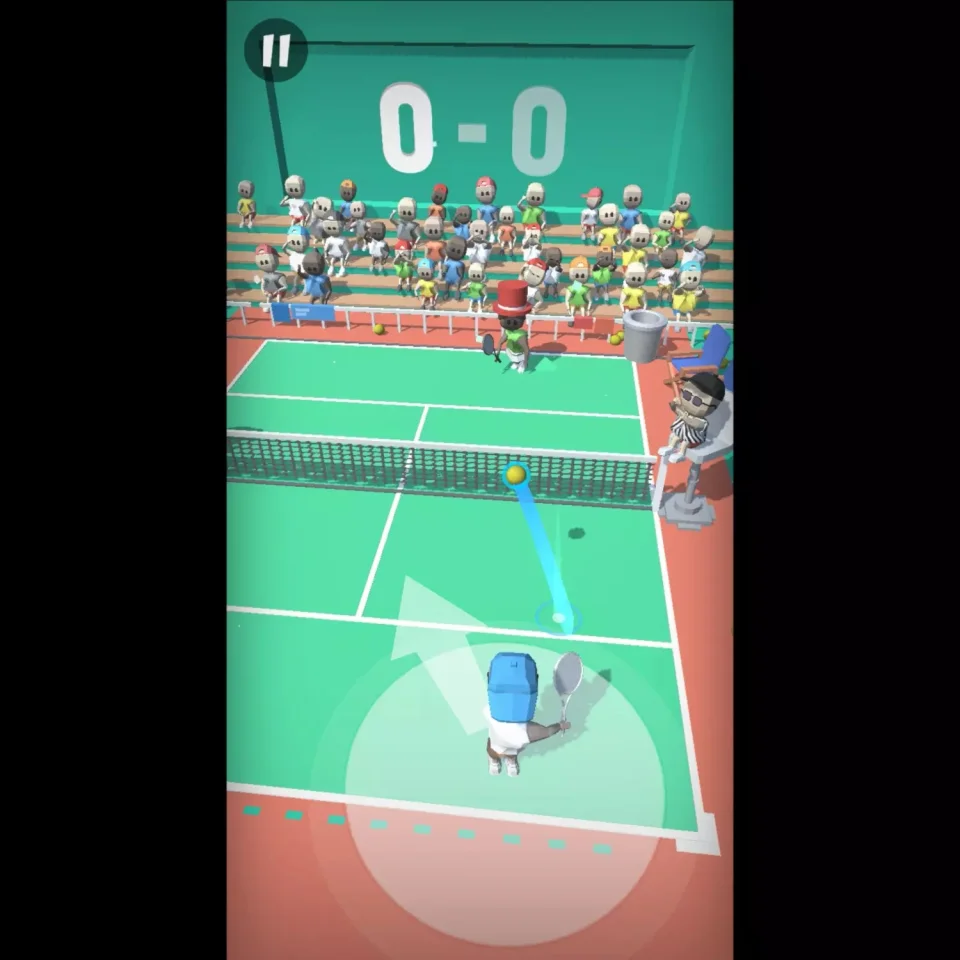 Tennis Mobile Fan - Full Game — screenshot 2