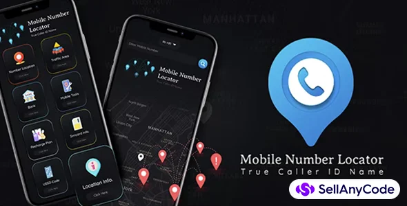 Mobile Number Locator – True Caller ID Name: Android App + AdMob Integration