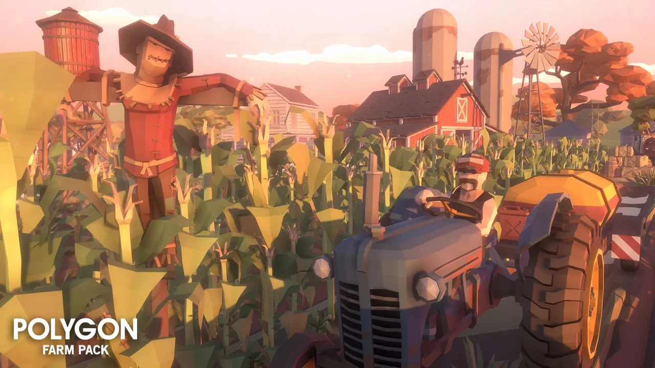 POLYGON Farm - Low Poly 3D Art by Synty — screenshot 3