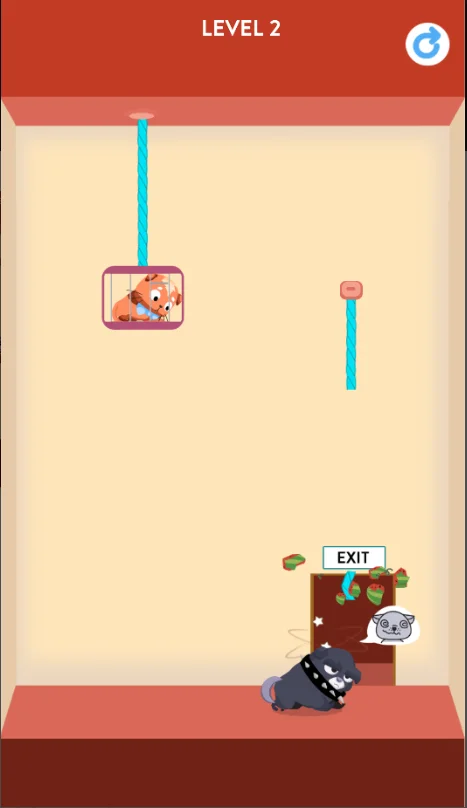 Rescue Kitten - Rope Puzzle — screenshot 4