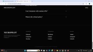 NeuroPilot Premium AI SaaS Landing Page (Dark UI + Interactive Chat + Fully Responsive)