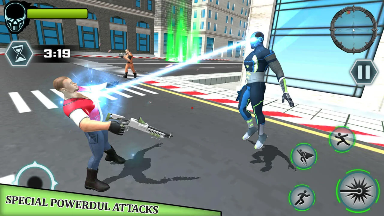 Punch Superhero Battleground: World War Simulator — screenshot 1