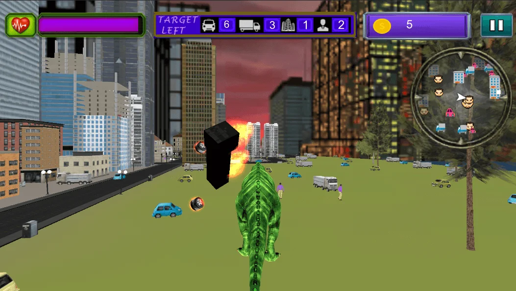 Gorilla Rampage City Attack — screenshot 3