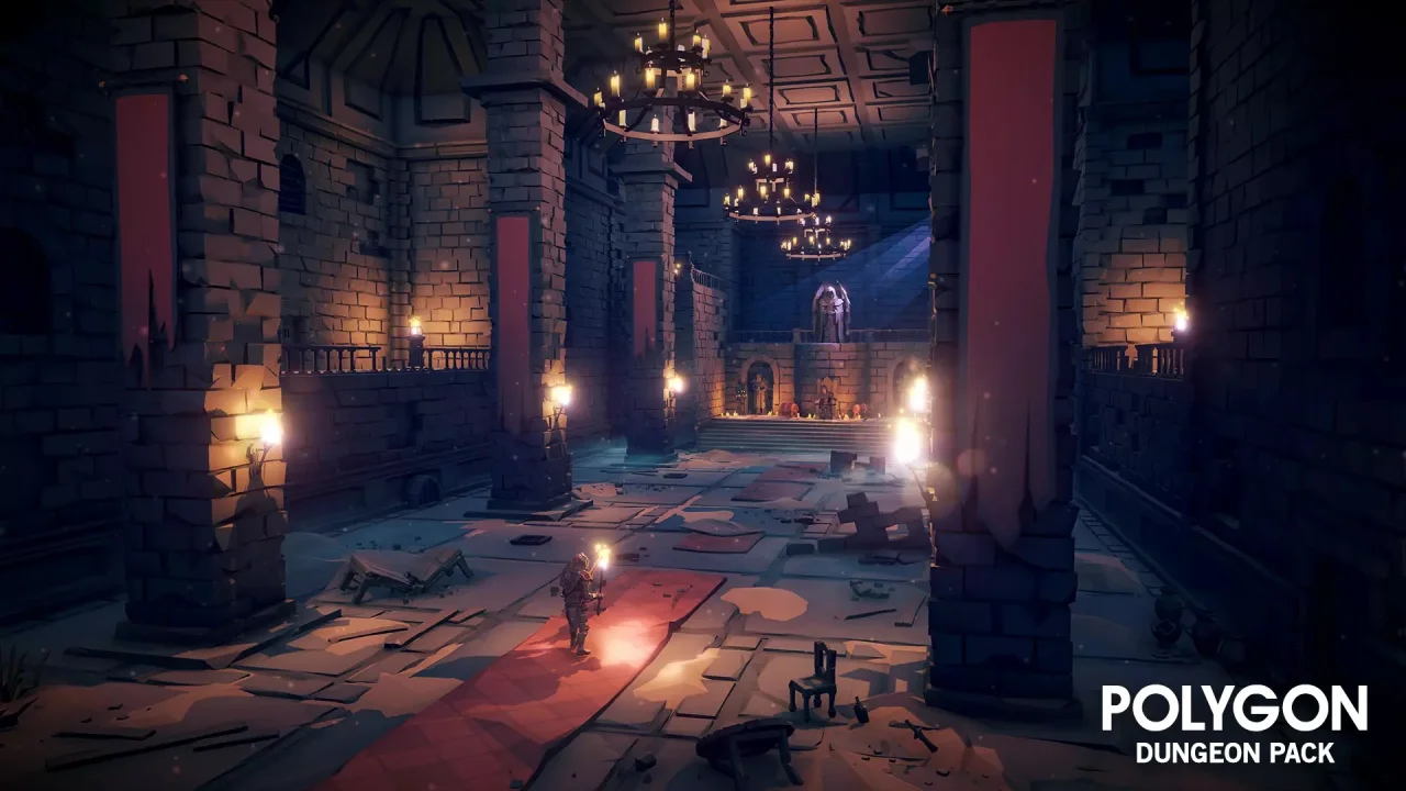 POLYGON Dungeons - Low Poly 3D Art by Synty — screenshot 10