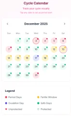 SafeDays Tracker - Cycle Tracker