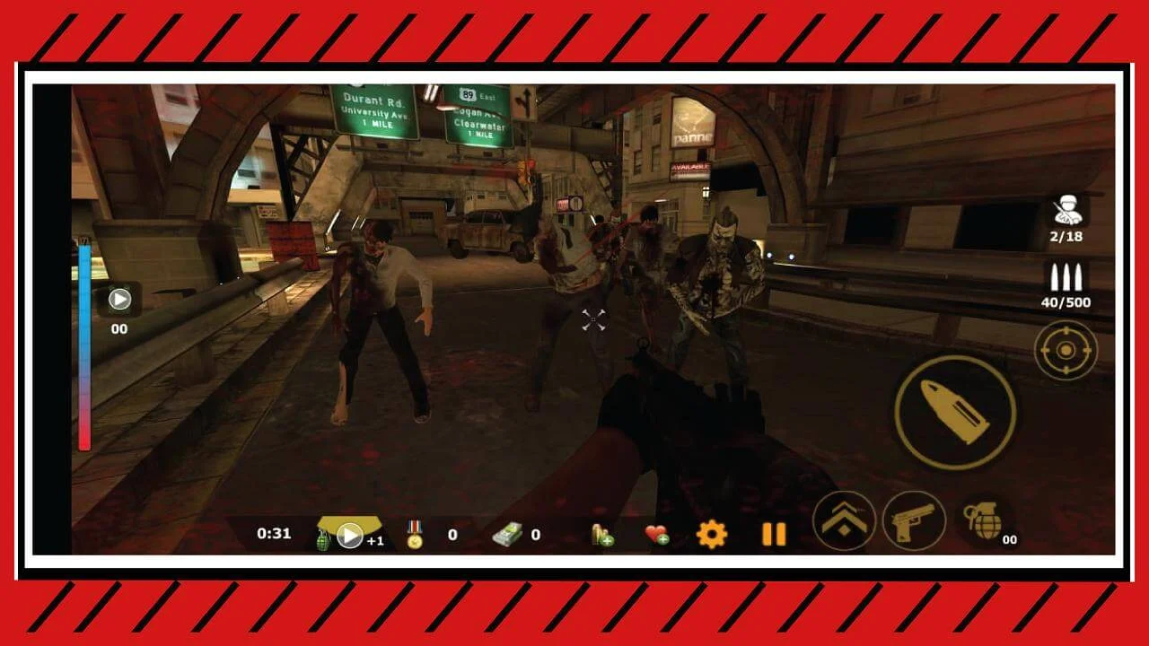 Zombie FPS Dead Shooting: Zombie Survival Game — screenshot 1