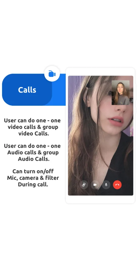Myfriend - Friend Chat Post TikTok Follow Live Clone Social Network App — screenshot 8