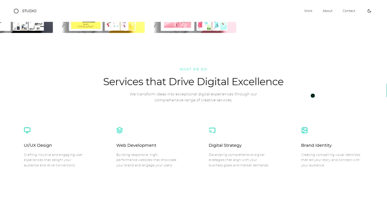 The Perfect Portfolio for Creatives — screenshot 7