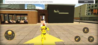 Superhero Fly Pizza Delivery Flying Games 2021