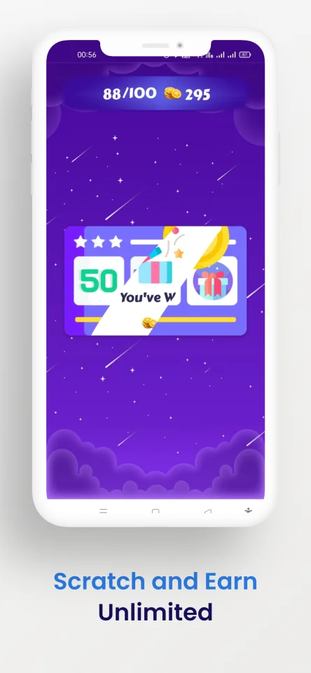 Scratch & Spin to Win Android App with Earning System (AdMob, Facebook Bidding, StartApp, Unity Ads) — screenshot 4