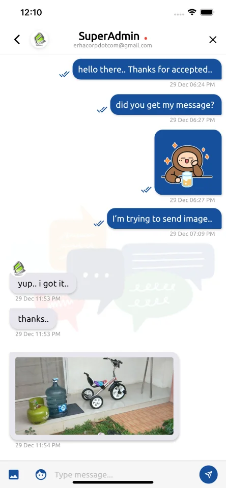 ChatMe - Simply Messaging Flutter v.2.8 with API Backend | Google AdMob — screenshot 3