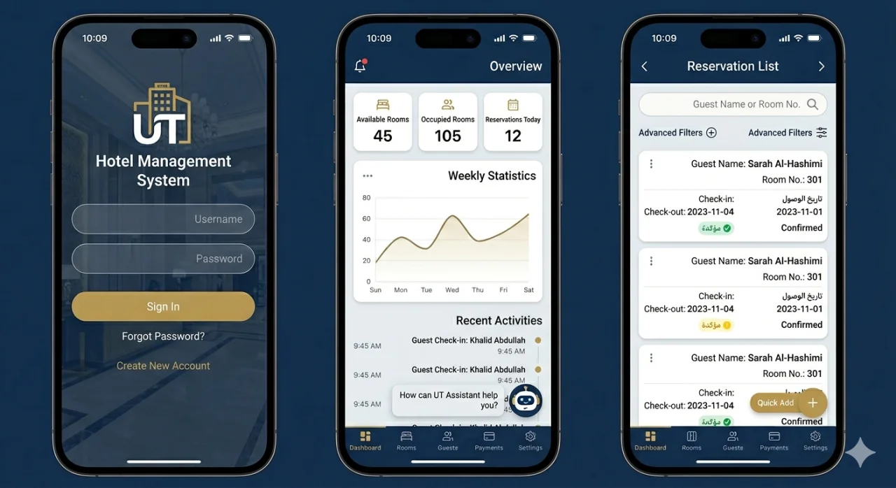 SmartHotel Pro AI Complete Hotel Management System — screenshot 4
