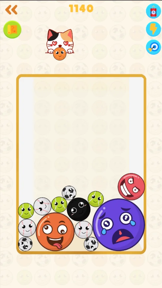 Fruit Merge Drop Puzzle — screenshot 1