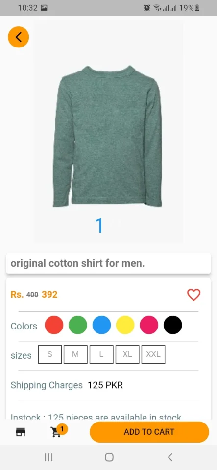 Flutter E-Commerce Web Application (Firebase + Provider) — screenshot 7