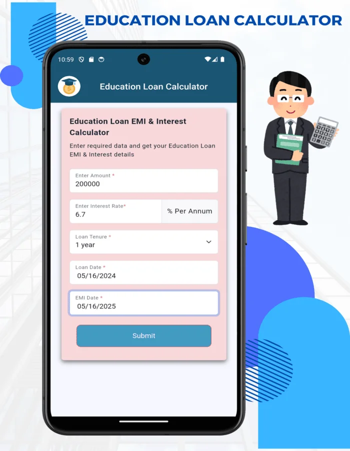 Education Loan Calculator — screenshot 3