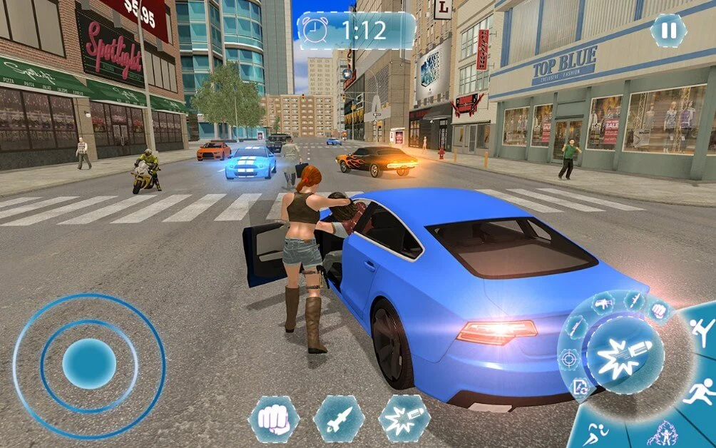 Real Vegas 3D Crime City Simulator – Gods Mafia — screenshot 1