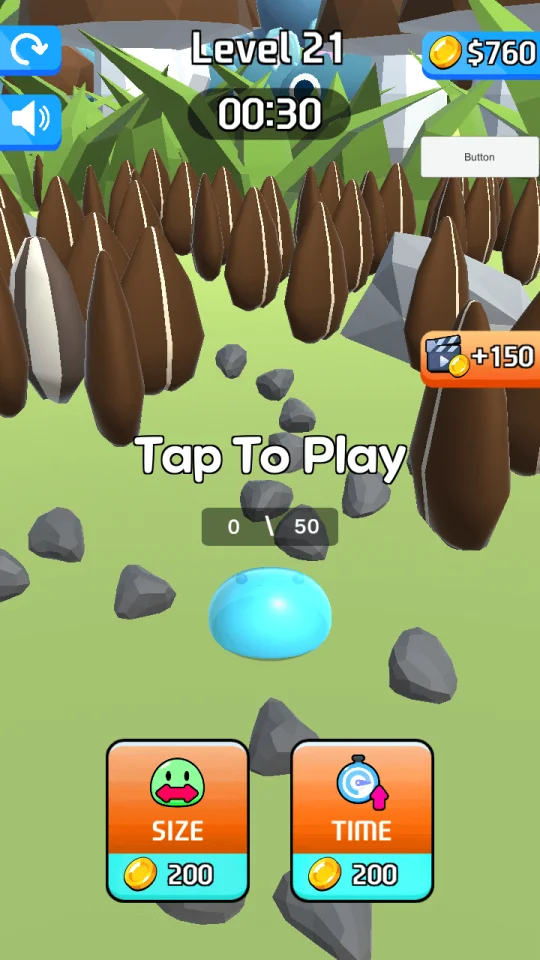 Super Slime Black Hole Game Unity Source Code — screenshot 4