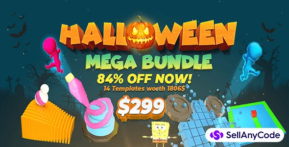 DEMENCI Games Unity Bundle – 14 Source Codes Worth $1806 – 84 % Off Now!
