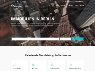 Residence Real Estate WordPress Theme