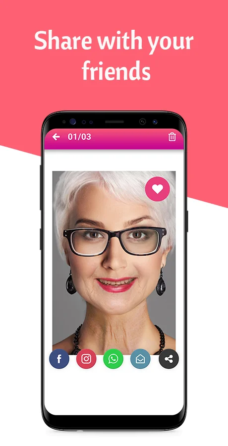 Ready to Publish Make You Look Older Android App Made with Your Own Name and Ads Id — screenshot 3